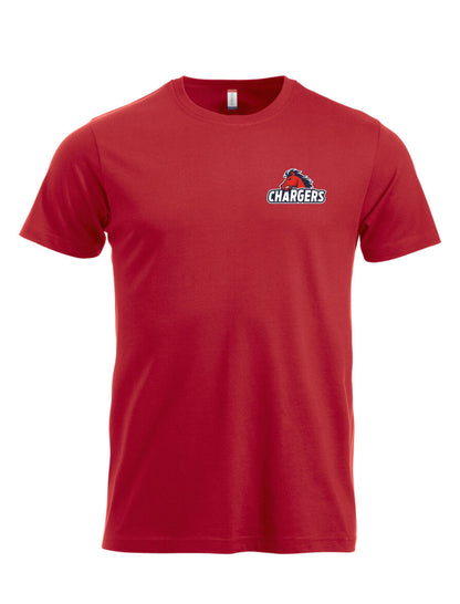 Recklinghausen Chargers T-Shirt kleiner Logodruck Unisex