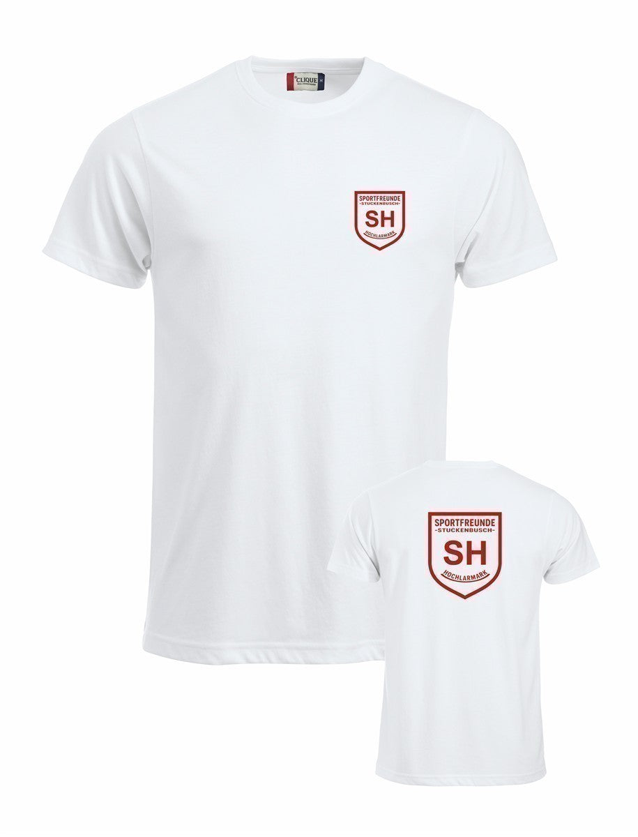 Sportfreunde Stuckenbusch / Hochlarmark T-Shirt Logo vorne & hinten