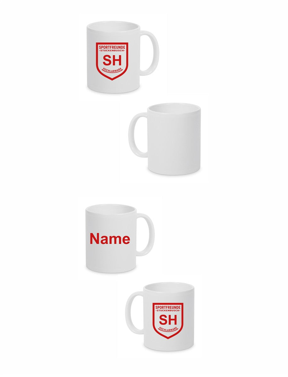 Sportfreunde Stuckenbusch / Hochlarmark Tasse weiß 330 ml