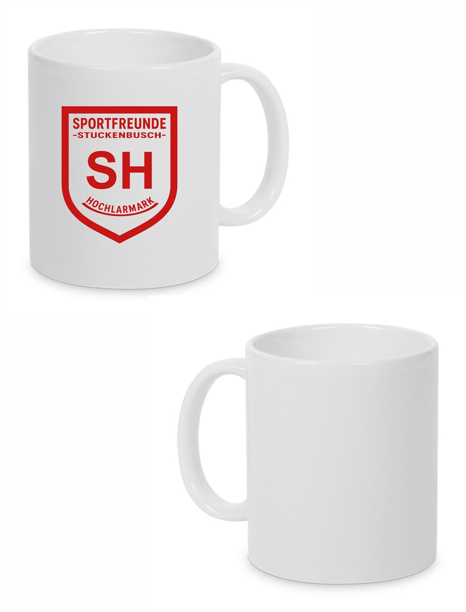 Sportfreunde Stuckenbusch / Hochlarmark Tasse weiß 330 ml
