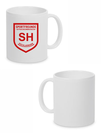 Sportfreunde Stuckenbusch / Hochlarmark Tasse weiß 330 ml