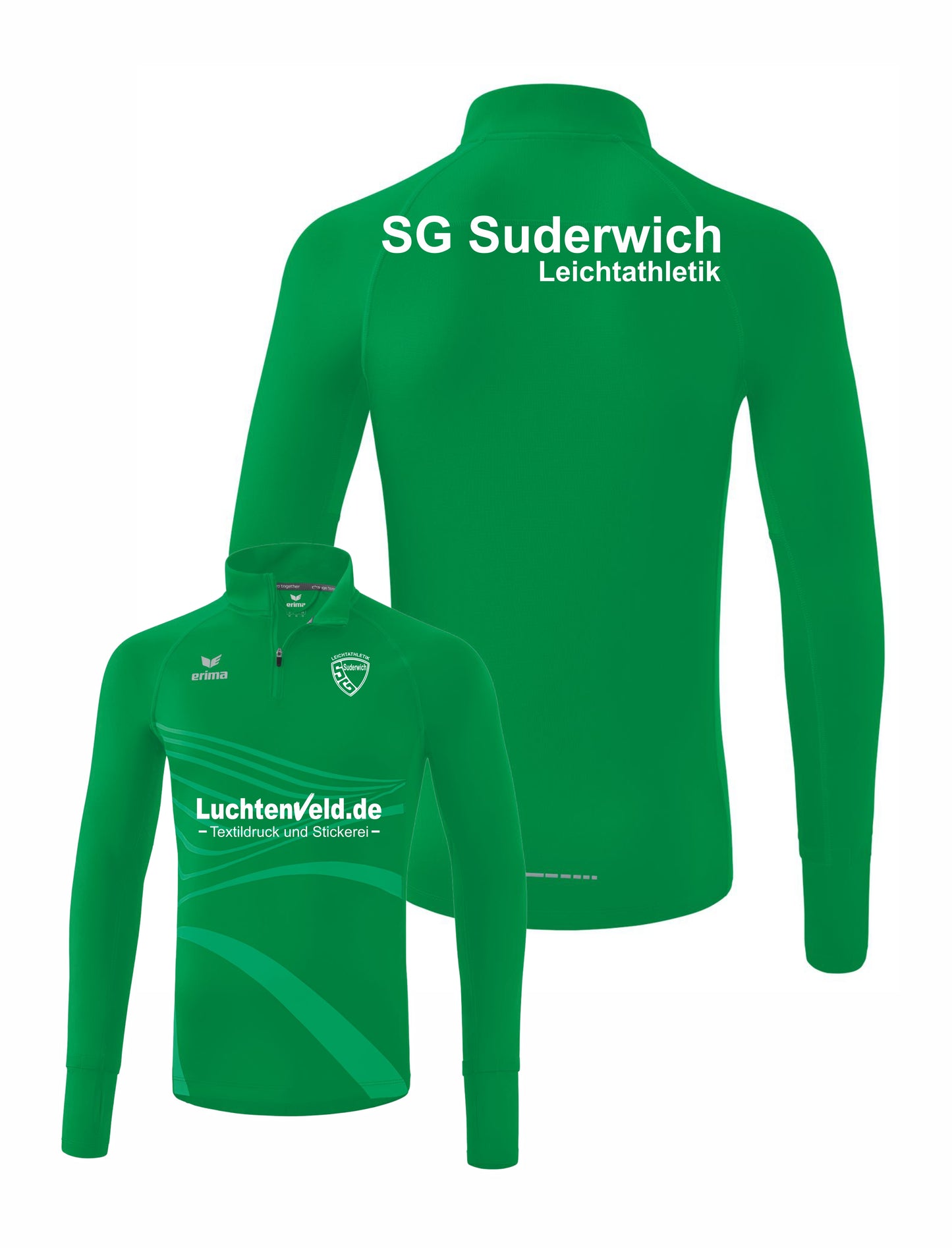 SG Suderwich Leichtathletik Trainingsoberteil mit Half-Zip Unisex
