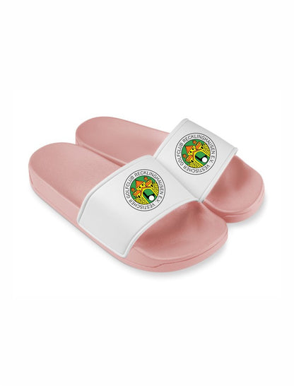 Vestischer Golfclub e.V. Badelatschen Erwachsene mit Logo rosa