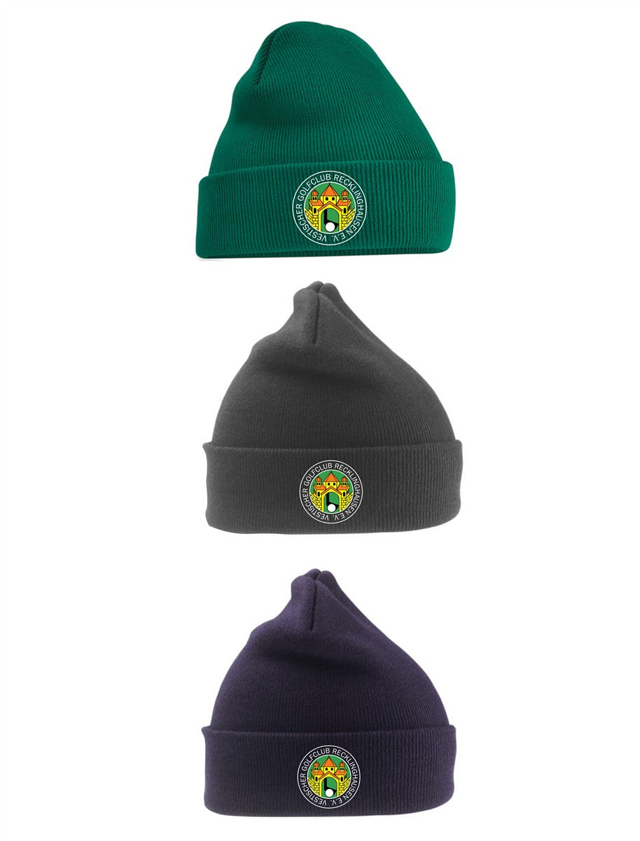 Vestischer Golfclub e.V. Wintermütze inkl. gesticktem Logo
