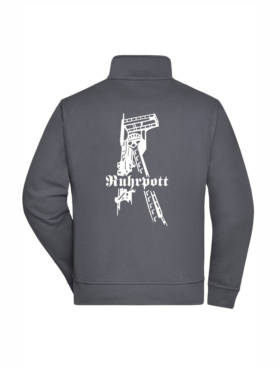 Zum Ruhrpott e.V. Zip-Jacke Men mit Druck